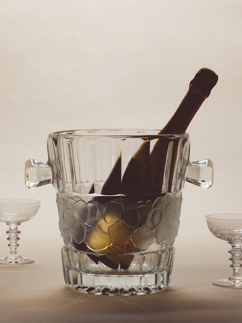 Antique and Vintage - 1930s Lalique Crystal Ice Bucket -  - ABASK