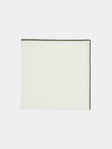 Madre Linen - Hand-Dyed Linen Contrast-Edge Napkins (Set of 4) -  - ABASK - 