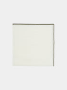 Madre Linen - Hand-Dyed Linen Contrast-Edge Napkins (Set of 4) -  - ABASK - 