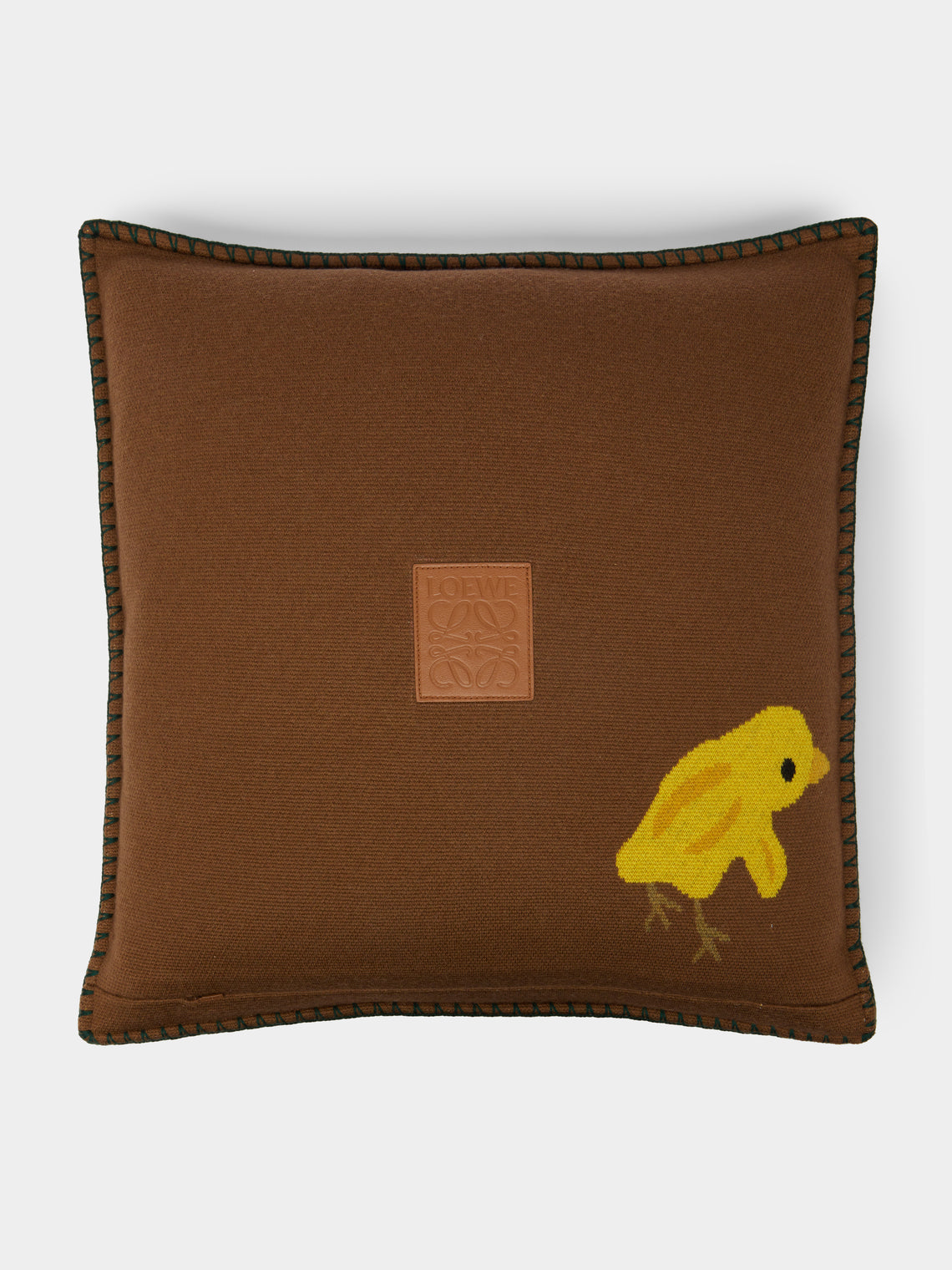 Loewe Home - Guinea Fowl Wool Cushion -  - ABASK - 