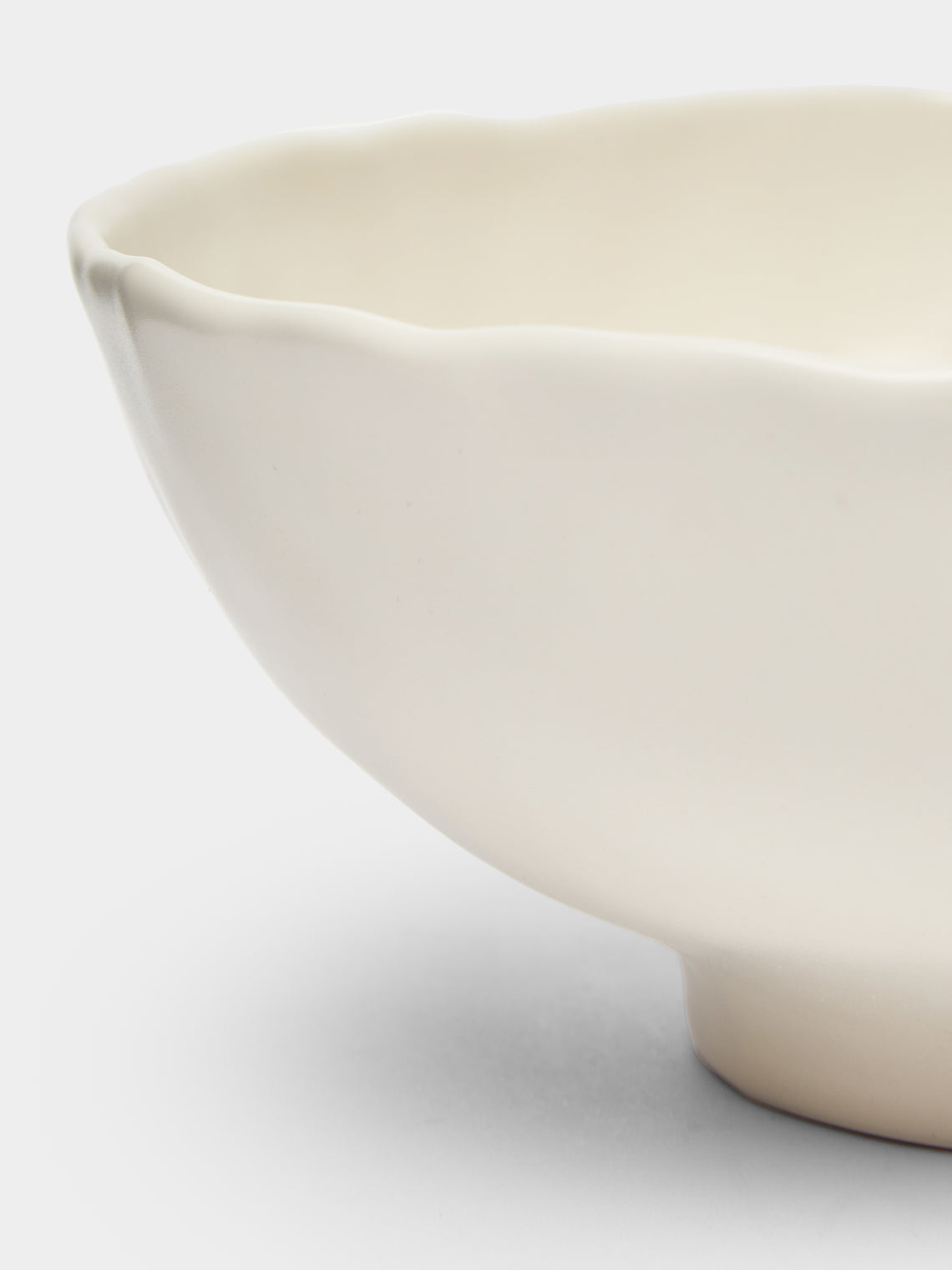 Park Nahye - Snug Hand-Glazed Porcelain Soup Bowls (Set of 4) -  - ABASK