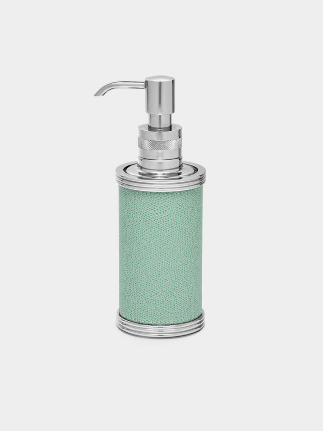 Giobagnara - Amalfi Leather Soap Dispenser - Light green - ABASK - 