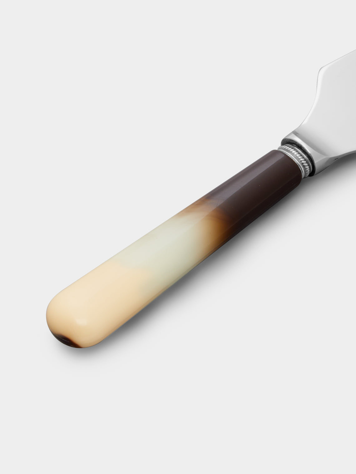 Alain Saint-Joanis - Iris Marbled Resin Cake Server -  - ABASK