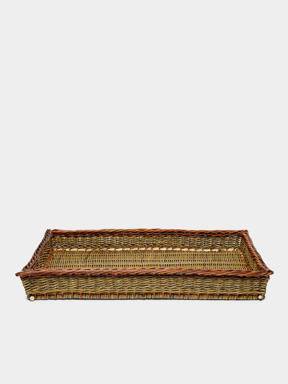 Benjamin Nauleau - Handwoven Willow Large Tray -  - ABASK