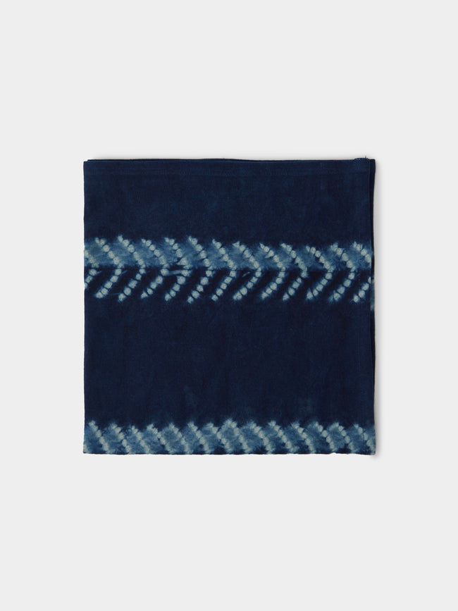 Tensira - Indigo Hand-Dyed Cotton Napkins (Set of 4) -  - ABASK - 