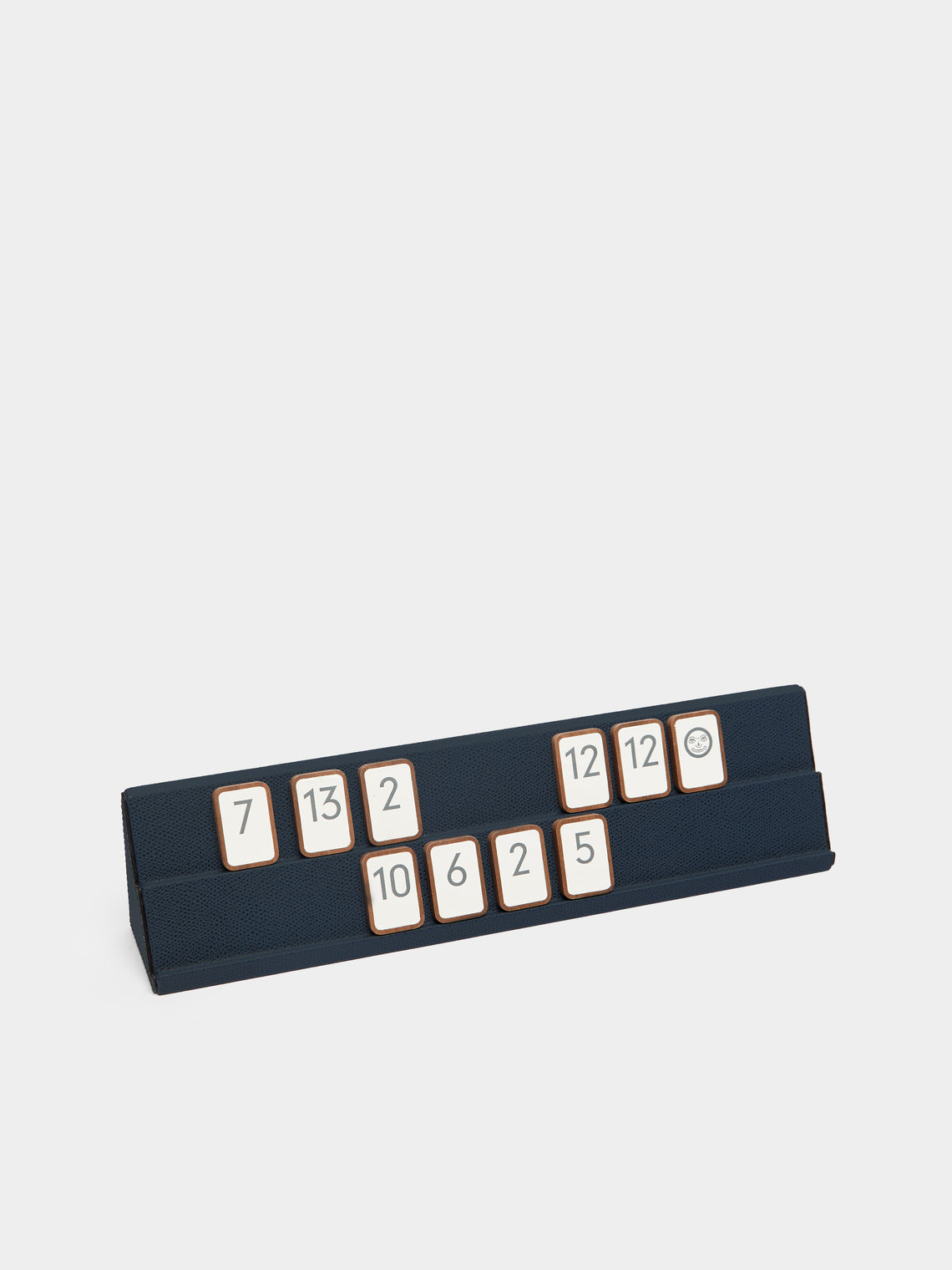 Giobagnara - Leather Rummikub Set - Navy - ABASK