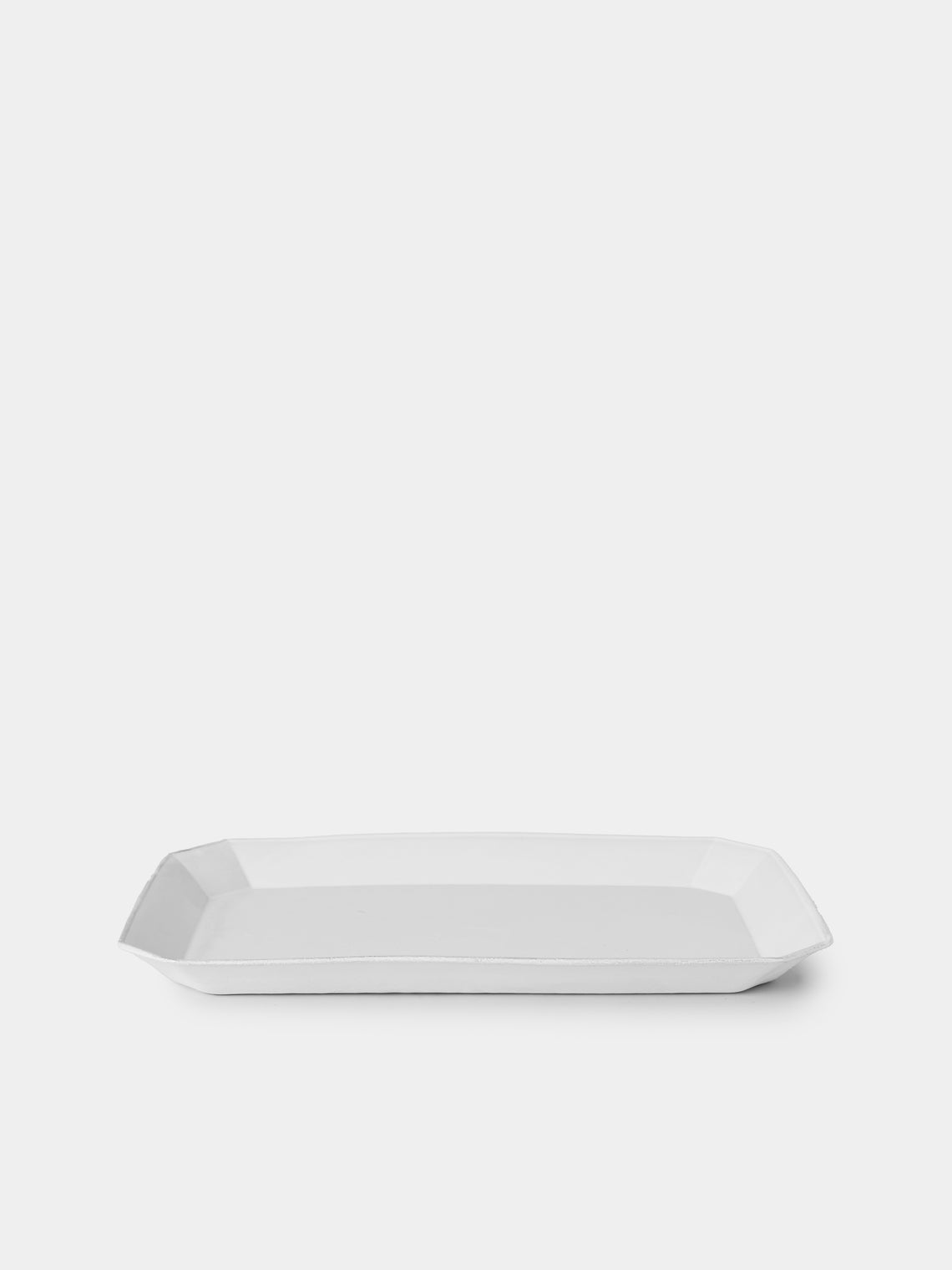 Astier de Villatte - Hand-Glazed Ceramic Long Platters (Set of 3) - White - ABASK