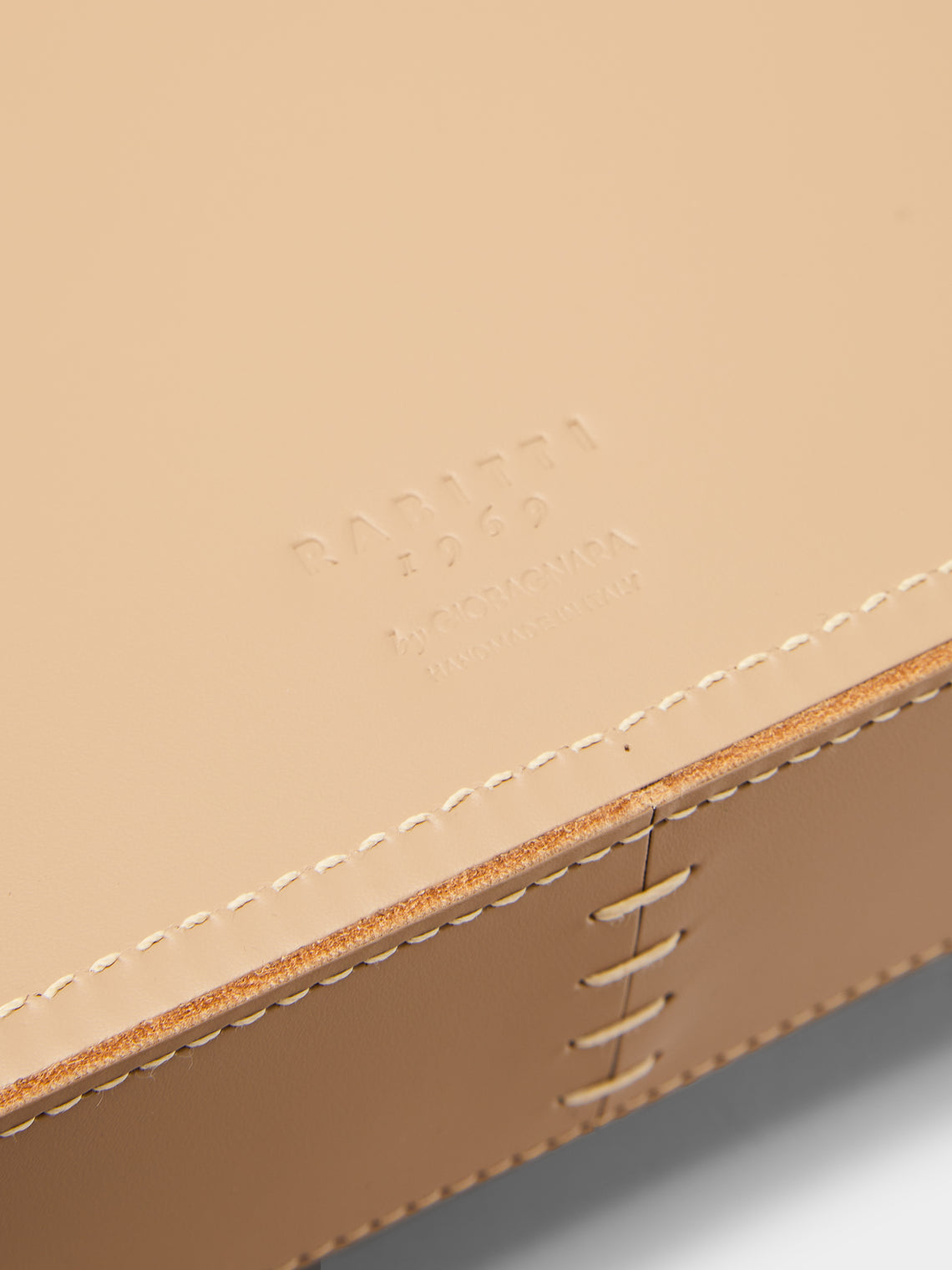 Rabitti 1969 - Sorrento Leather Large Tray -  - ABASK