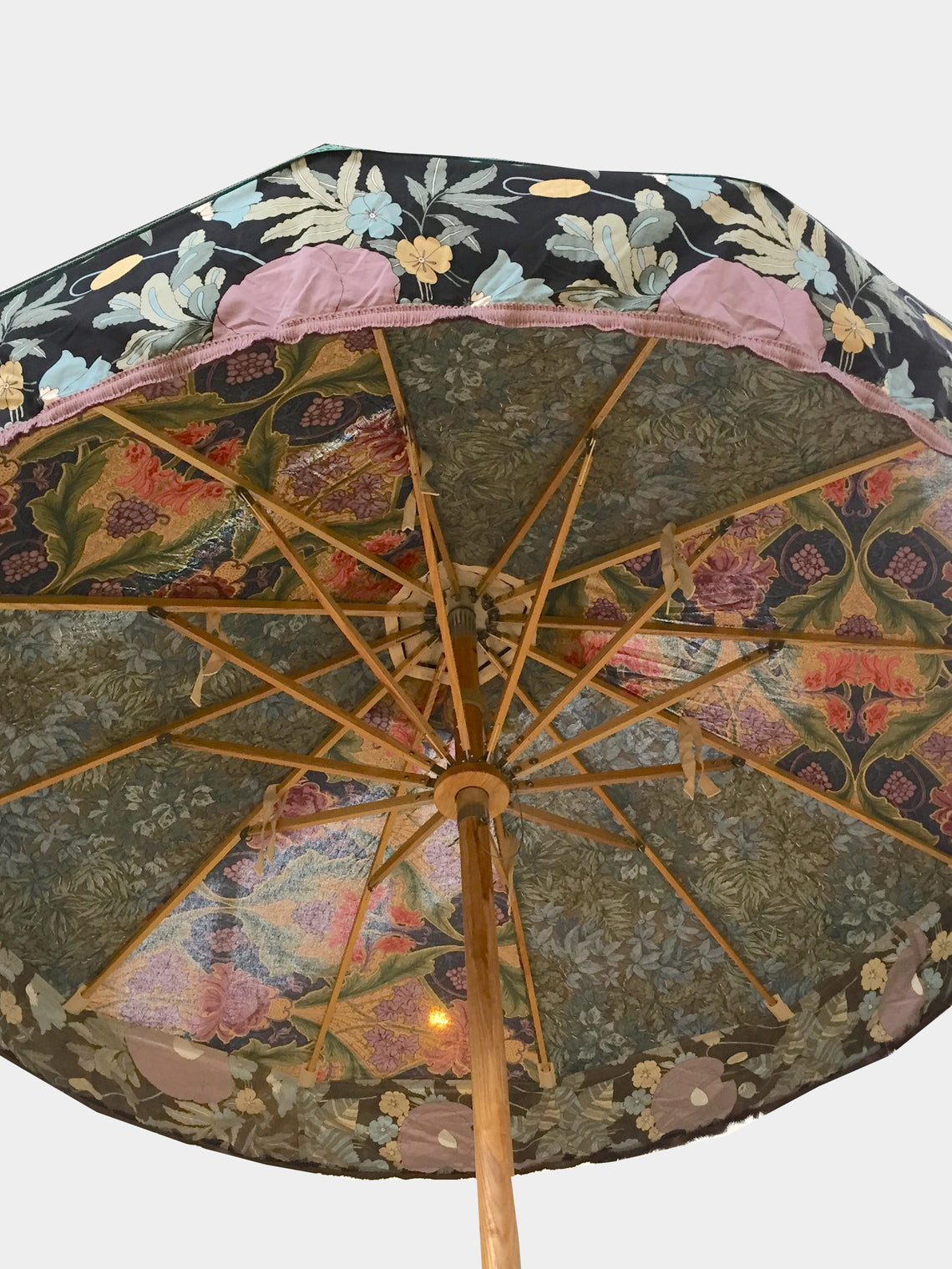 Sunbeam Jackie - Indigo Vintage-Cotton Parasol -  - ABASK