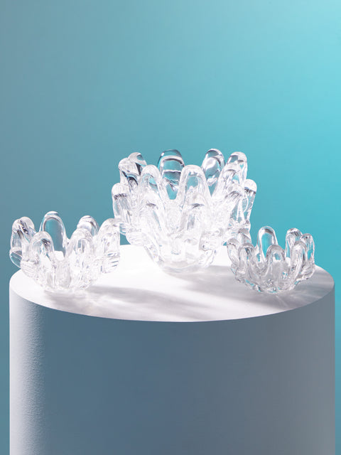 Antique and Vintage - Mid-Century Murano Glass Stacking Bowls -  - ABASK