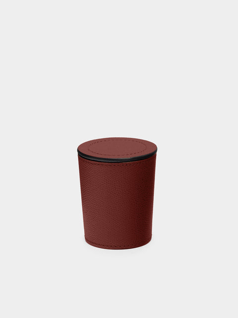 Giobagnara - Leather Dice Cup - Burgundy - ABASK - 