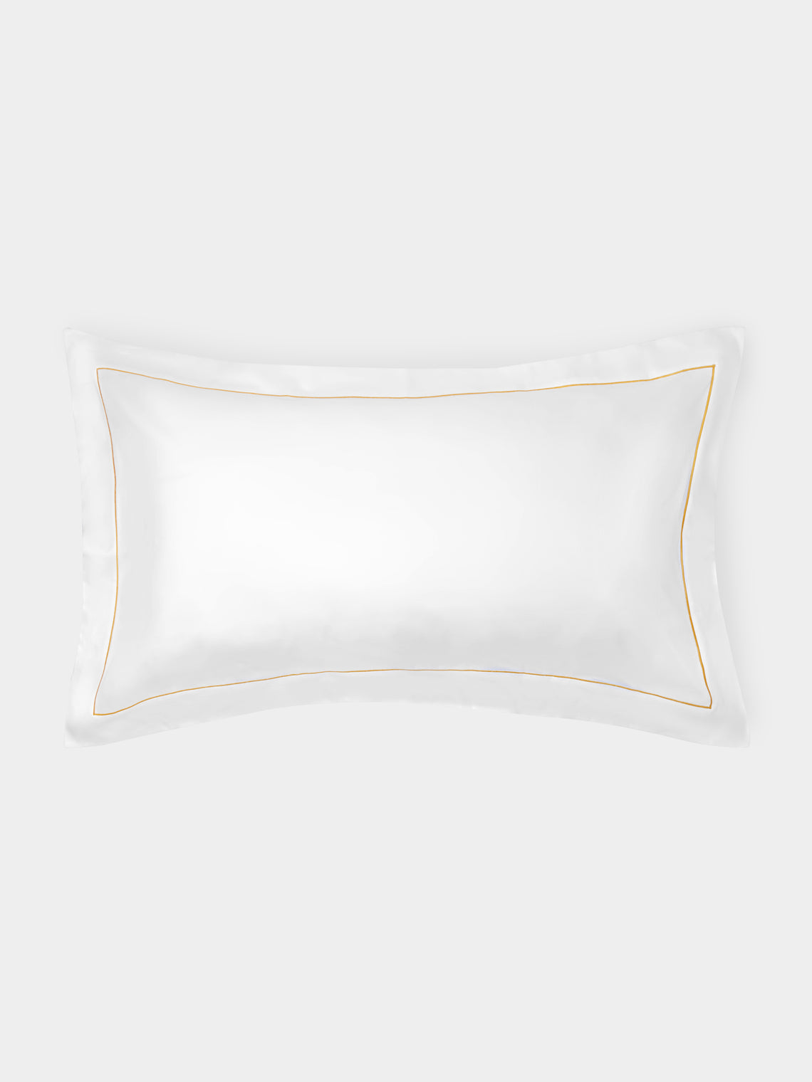 Loretta Caponi - Hand-Embroidered Cotton King-Size Pillowcases (Set of 2) -  - ABASK - 