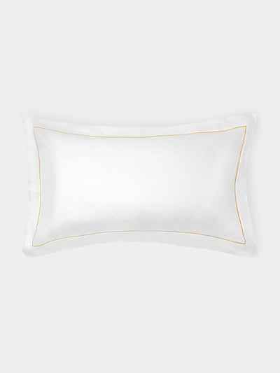 Loretta Caponi - Hand-Embroidered Cotton King-Size Pillowcases (Set of 2) -  - ABASK - 