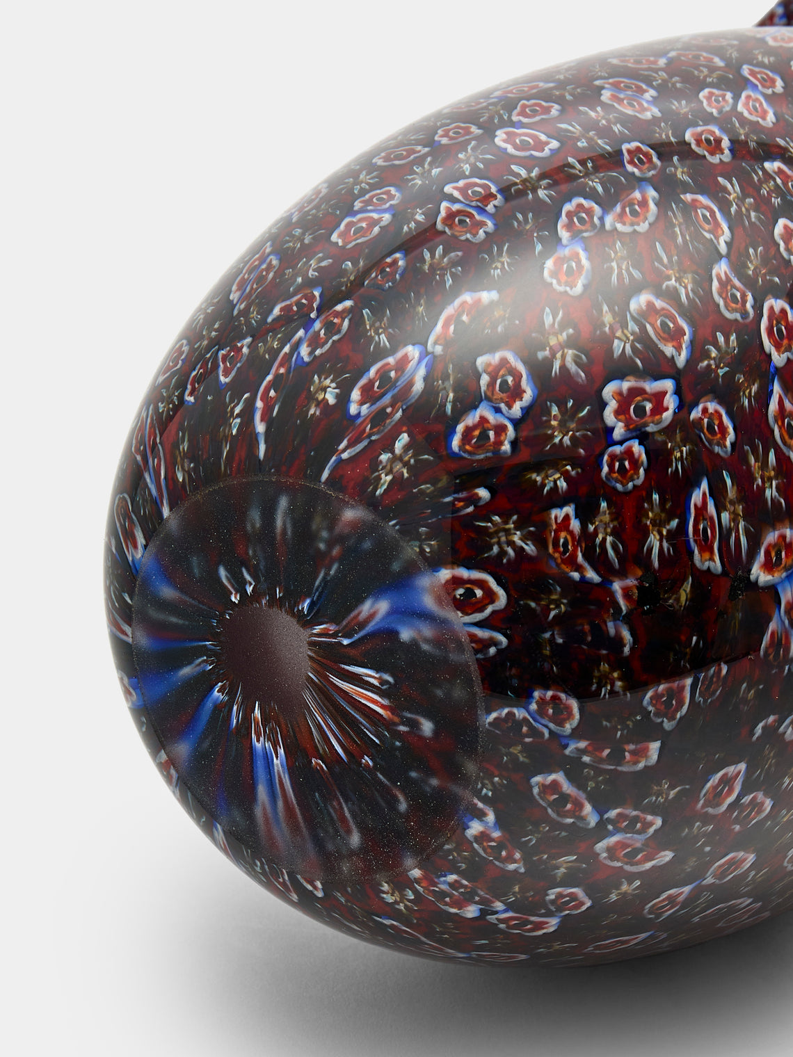 Antique and Vintage - 1960s Mazzuccato Murrina Murano Glass Vase - Purple - ABASK
