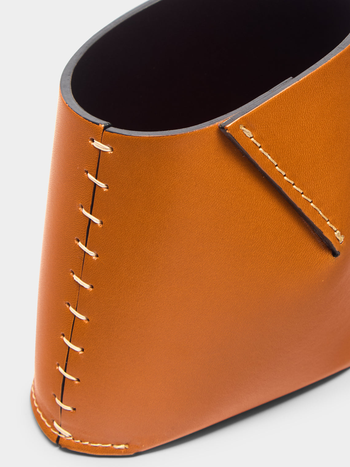 Oscar Maschera - Antonio Leather Pen Pot -  - ABASK