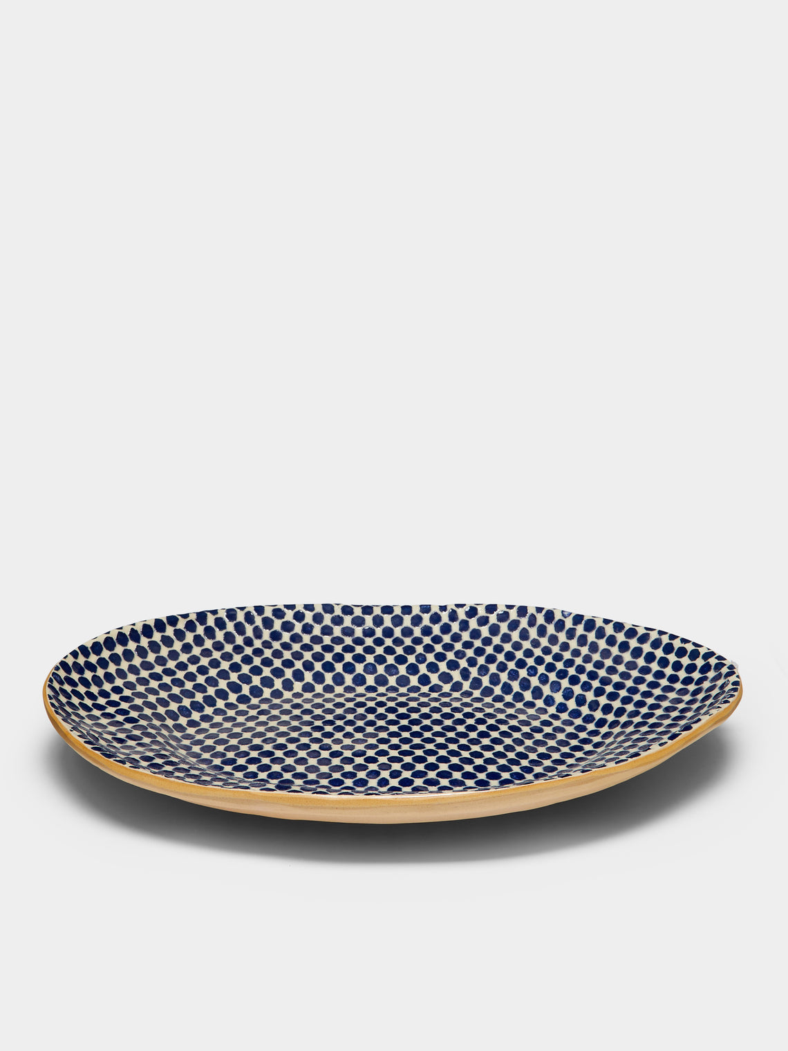 Terrafirma Ceramics - Hand-Printed Ceramic Banquet Platter -  - ABASK