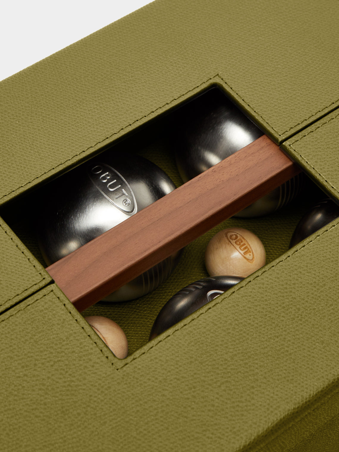 Giobagnara - Leather Outdoor Boules Set -  - ABASK