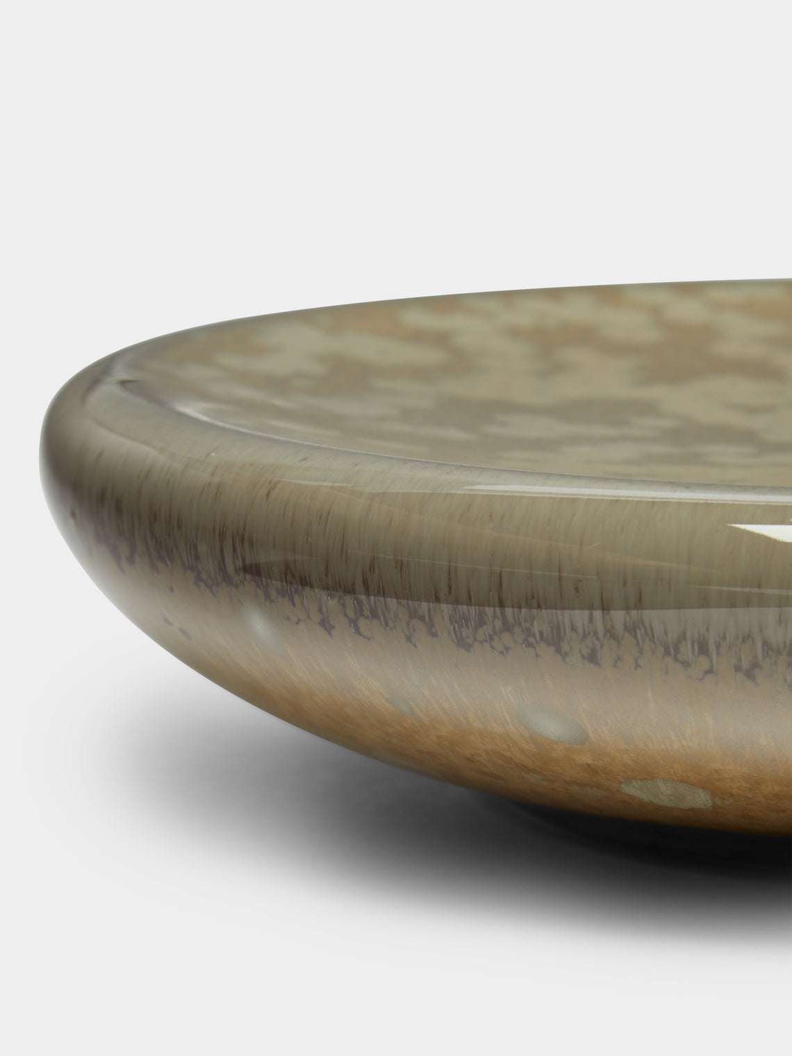 Jaune de Chrome - Basmati Bubble Porcelain Plate -  - ABASK