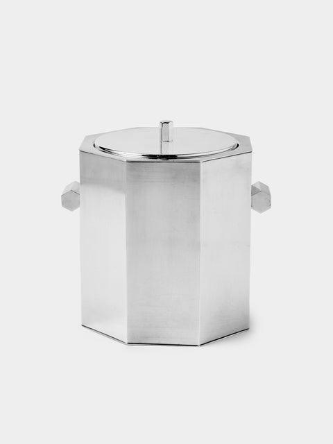 Antique and Vintage - 1970s Florentine Silver-Plated Ice Bucket - Silver - ABASK - 