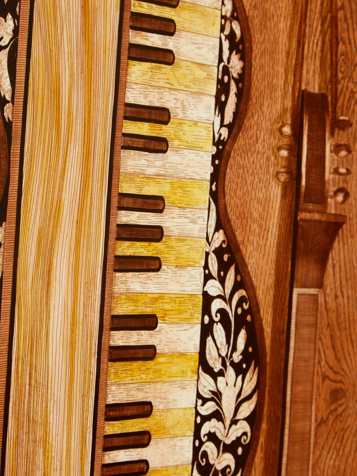 Antique and Vintage - 1950s Fornasetti Strumenti Musicali Screen -  - ABASK