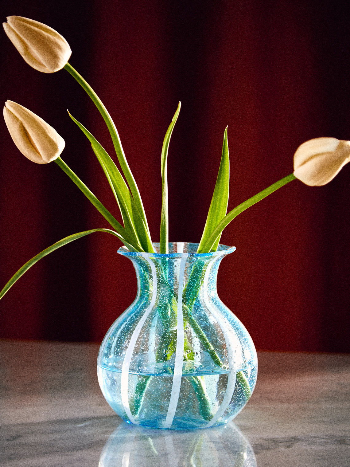 Antique and Vintage - 1950s Zanfirico Murano Glass Vase -  - ABASK