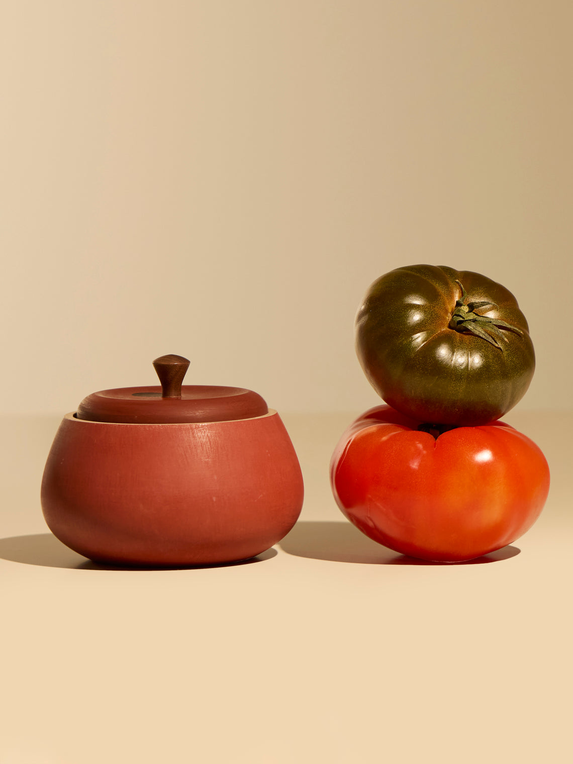 Matthew Kenney - Tomato Maple Wood Box - Red - ABASK