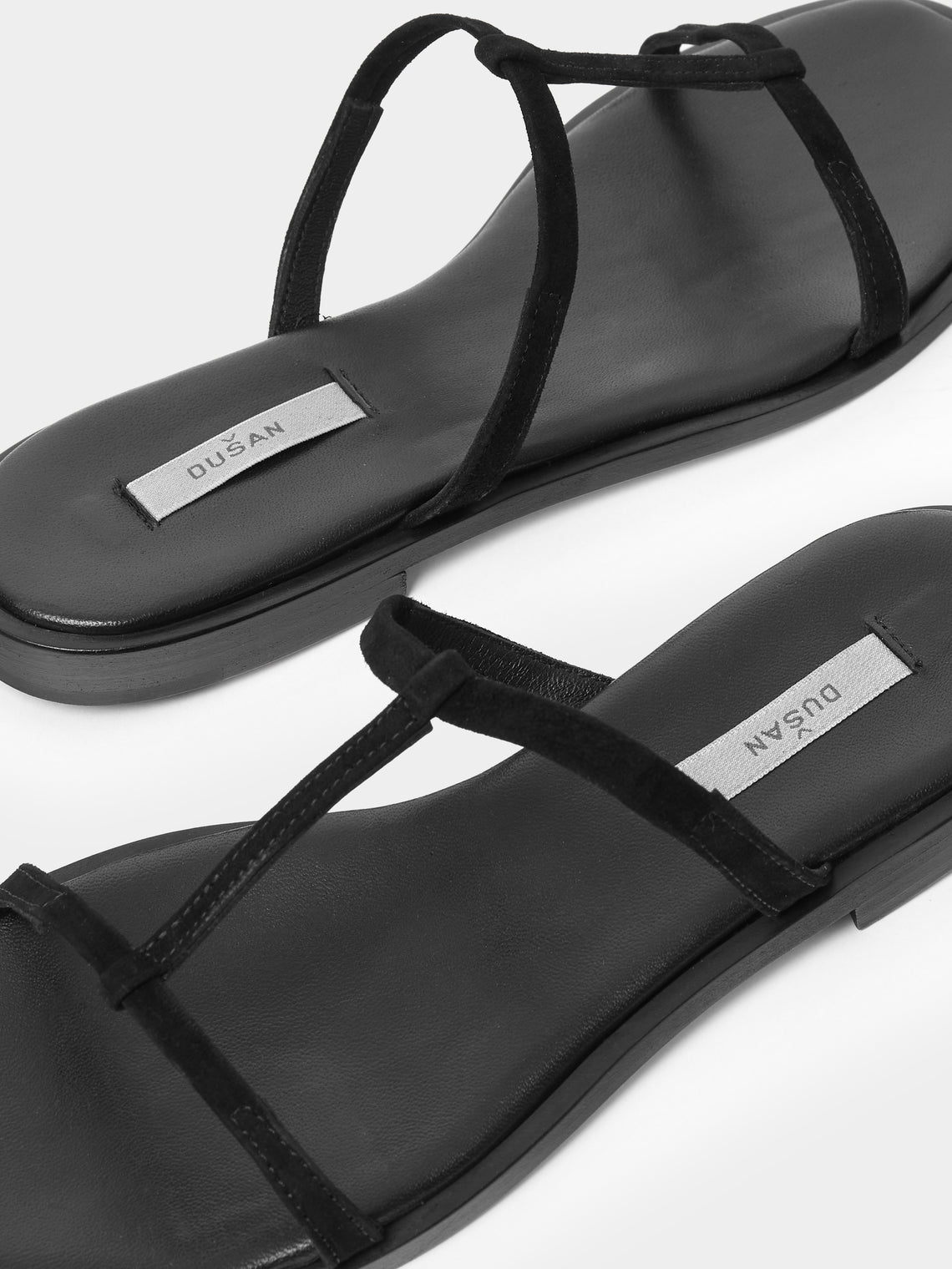 Dusan - Lips Leather Sandals -  - ABASK