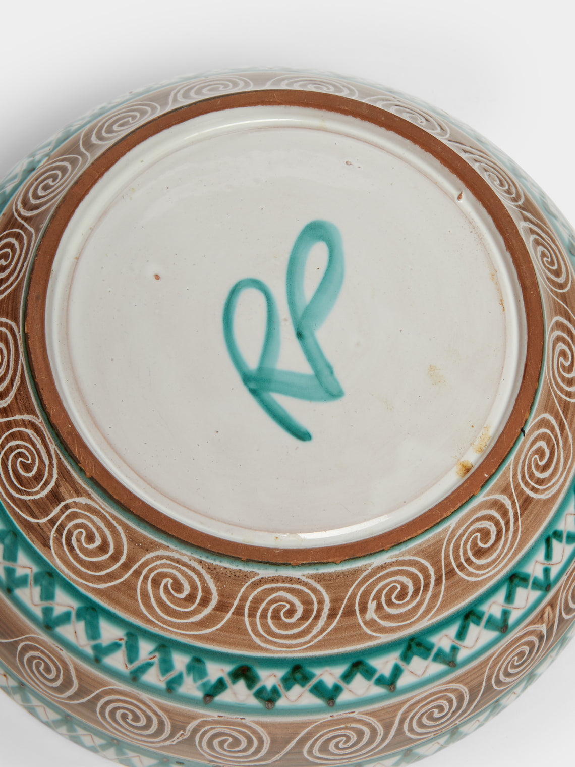 Antique and Vintage - 1950s Robert Picault Ceramic Salad Bowl -  - ABASK