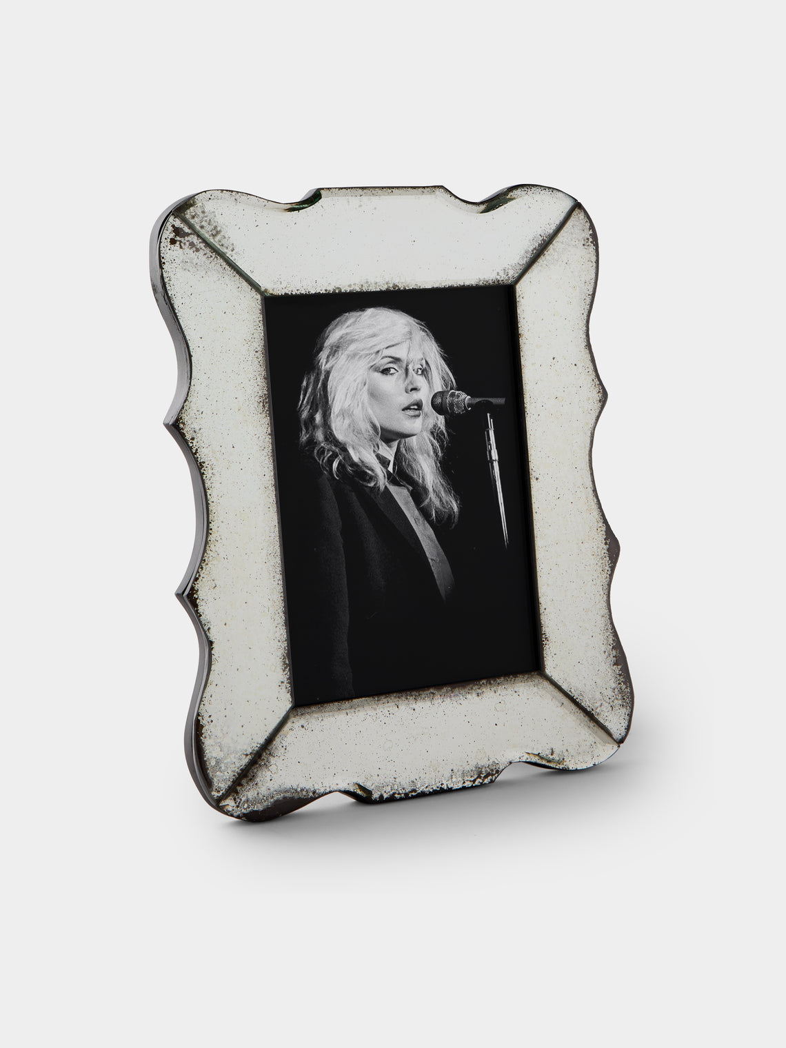 Borgo delle Tovaglie - Firenze Mirrored Glass Photo Frame - Silver - ABASK - 