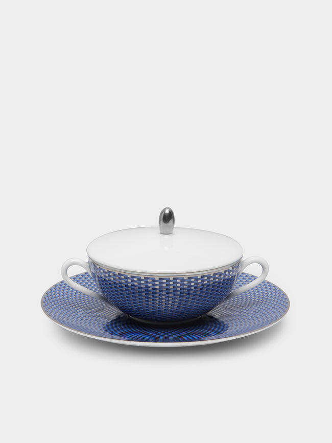 Raynaud - Trésor Bleu Porcelain Soup Bowl -  - ABASK - 