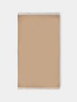 Johnstons of Elgin - Cashmere Blanket (75in/1.9m) - Cream - ABASK - 