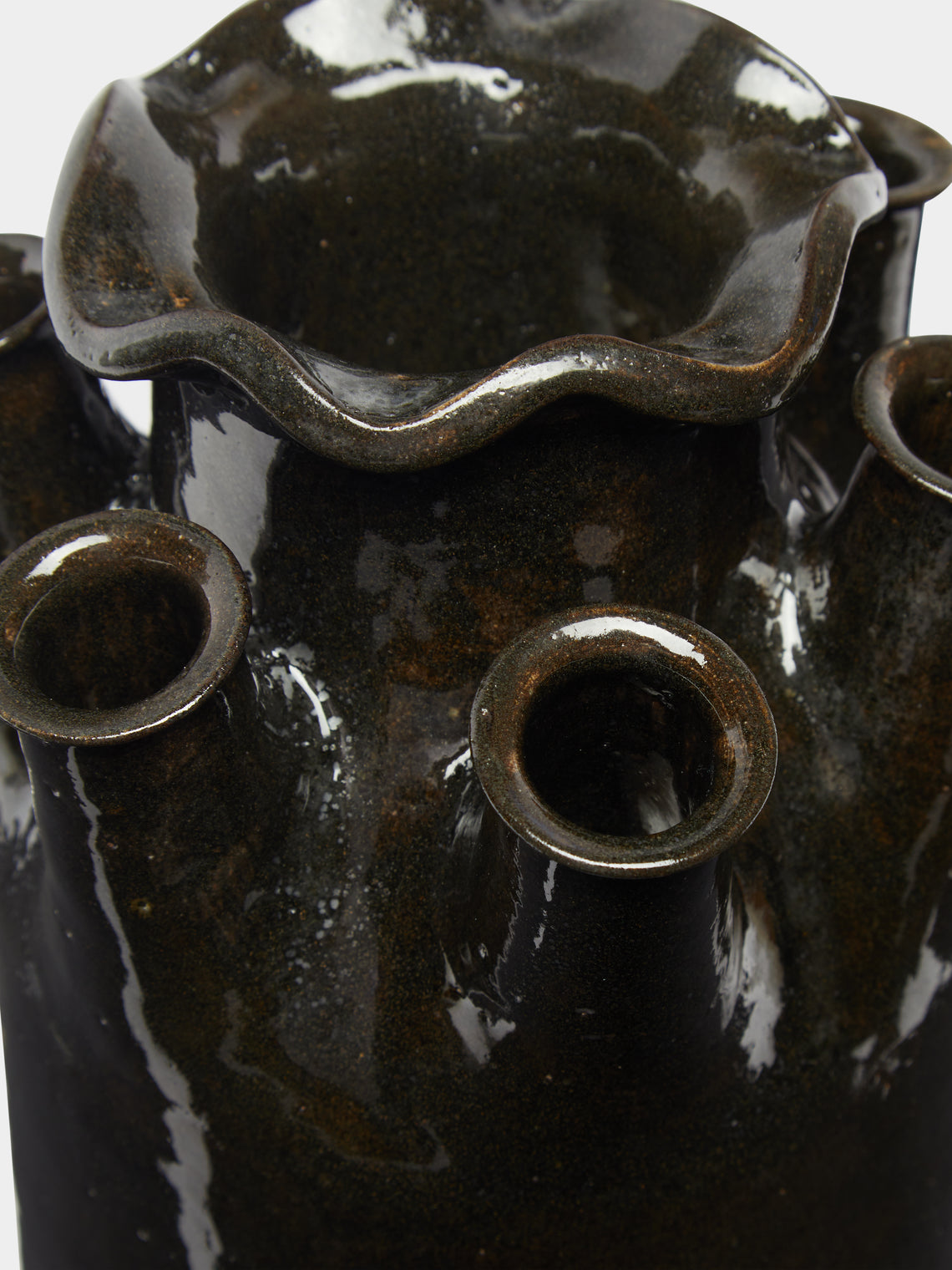 Ali Hewson - Wavy Ceramic Tall Tulipiere -  - ABASK