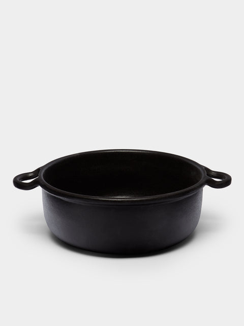 Antique and Vintage - Mid-Century Carl Auböck for Ostovics Culinar Cast Iron Pot -  - ABASK - 