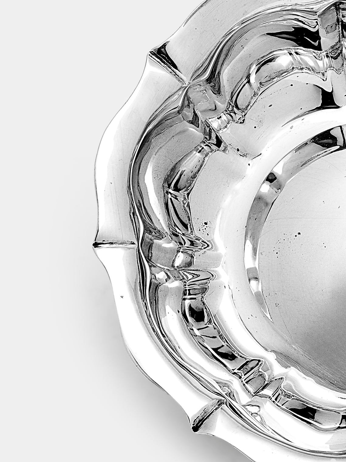 Antique and Vintage - 1960s Solid Silver Dessert Bowls (Set of 8) - Silver - ABASK