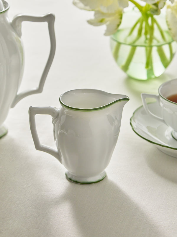 Raynaud - Touraine Hand-Painted Porcelain Creamer -  - ABASK