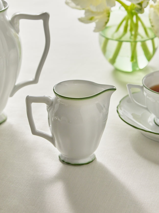 Raynaud - Touraine Hand-Painted Porcelain Creamer -  - ABASK