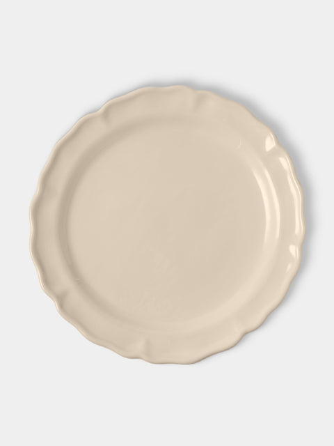 Maison Pichon Uzès - Provence Hand-Glazed Ceramic Serving Dish - White - ABASK - 