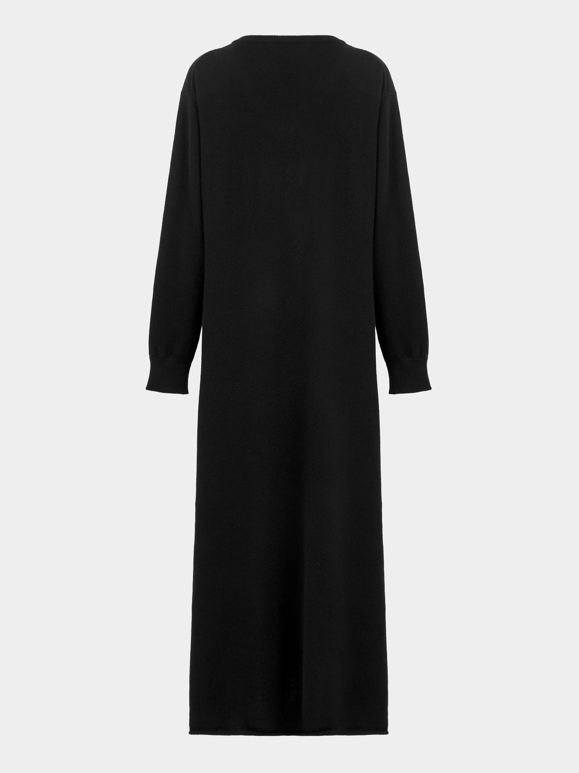 Ryan Roche - Cashmere V-Neck Long Dress -  - ABASK