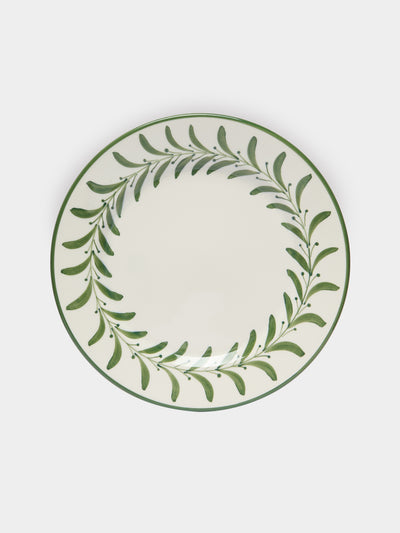 CasaLatina - Helecho Hand-Painted Ceramic Dinner Plates (Set of 4) -  - ABASK - 