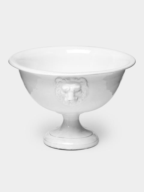 Astier de Villatte - Lion Hand-Glazed Ceramic Fruit Stand -  - ABASK - 