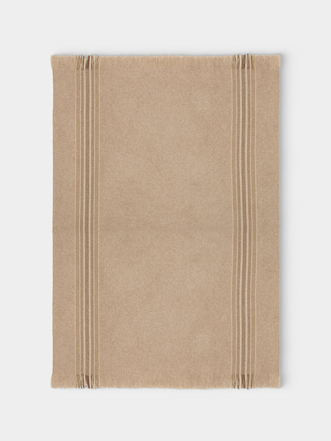 Alonpi - Diana Cashmere Blanket (75in/1.9m) - brown - ABASK