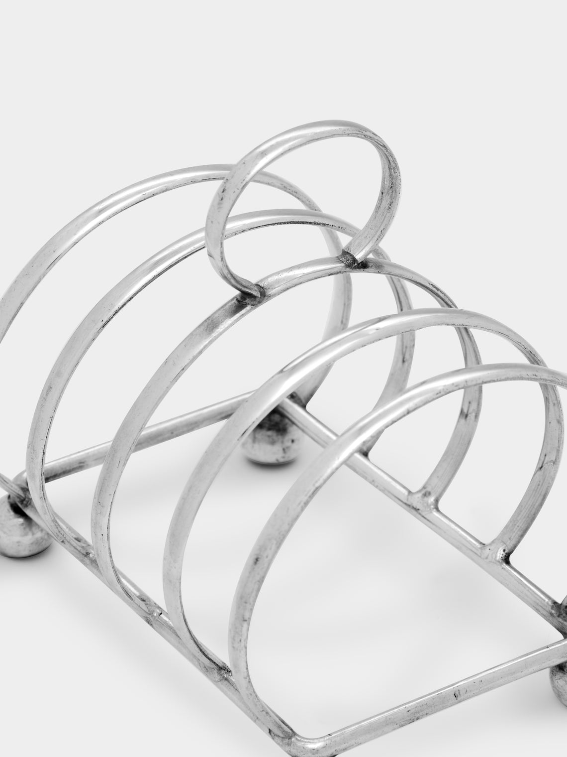 Antique and Vintage - 1900s Silver-Plated Toast Rack -  - ABASK