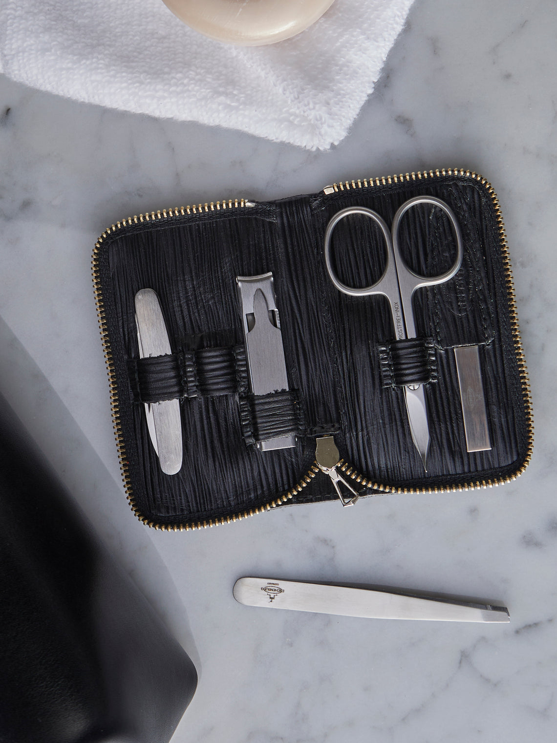 F. Hammann - Leather Manicure Set -  - ABASK