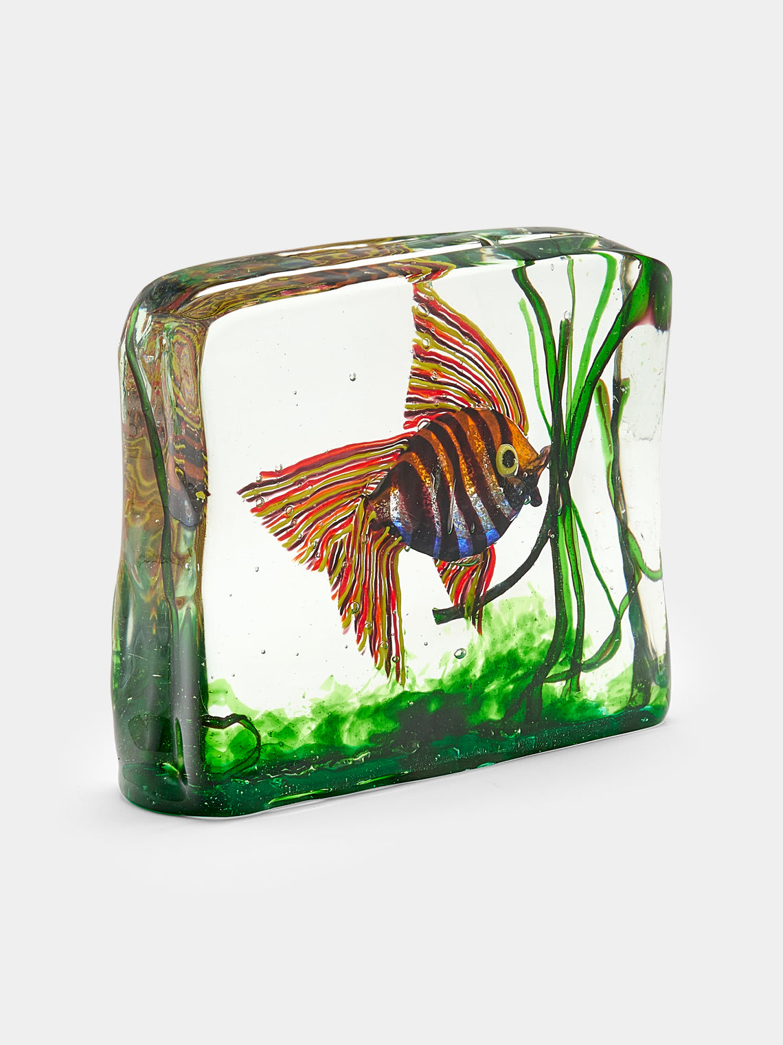 Antique and Vintage - 1950s Murano Glass Fish Paperweight - Multiple - ABASK
