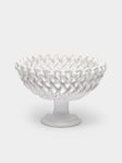 Maison Pichon Uzès - Hand-Glazed Ceramic Braided Raised Bowl -  - ABASK - 