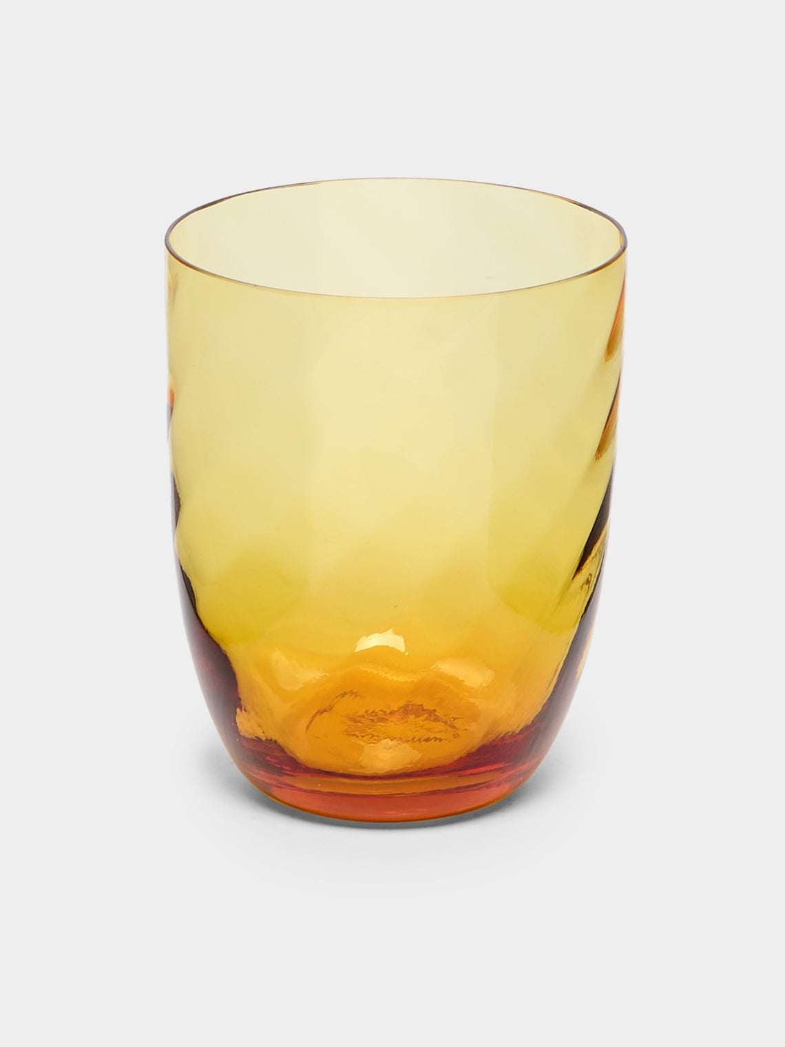 NasonMoretti - Idra Hand-Blown Murano Glass Tumblers (Set of 6) - Yellow - ABASK
