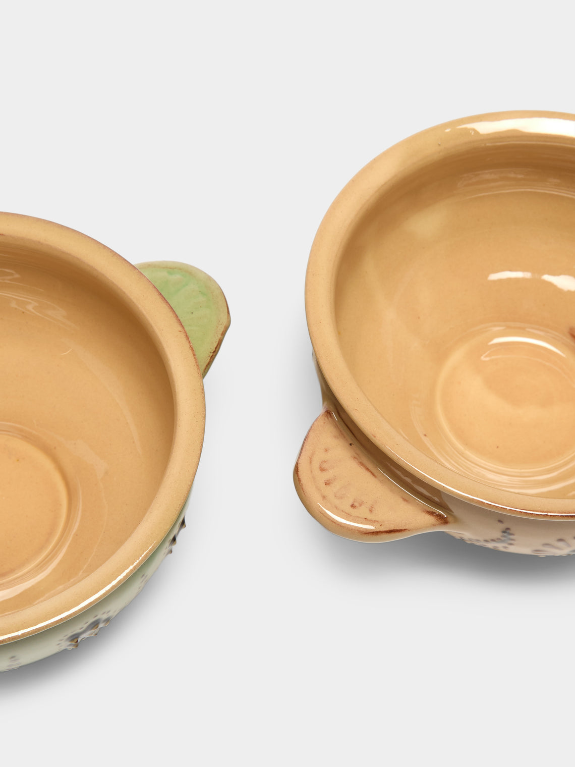 Poterie d’Évires - Flowers Hand-Painted Ceramic Mini Soup Bowls (Set of 6) - Multiple - ABASK