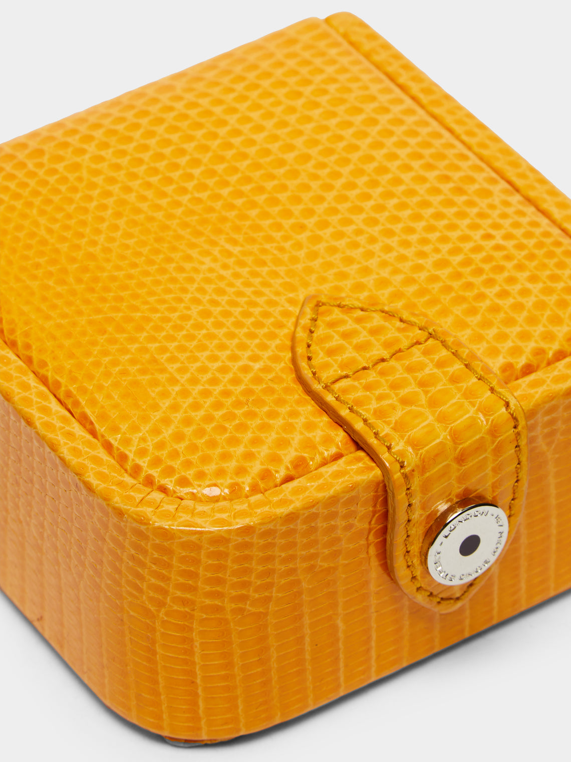 Asprey - Leather Travel Stud Box -  - ABASK