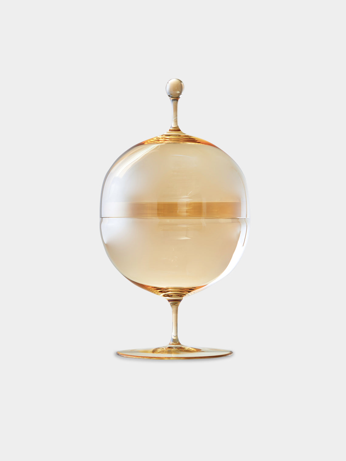 Lobmeyr - Hand-Blown Crystal Candy Dish - Gold - ABASK - 