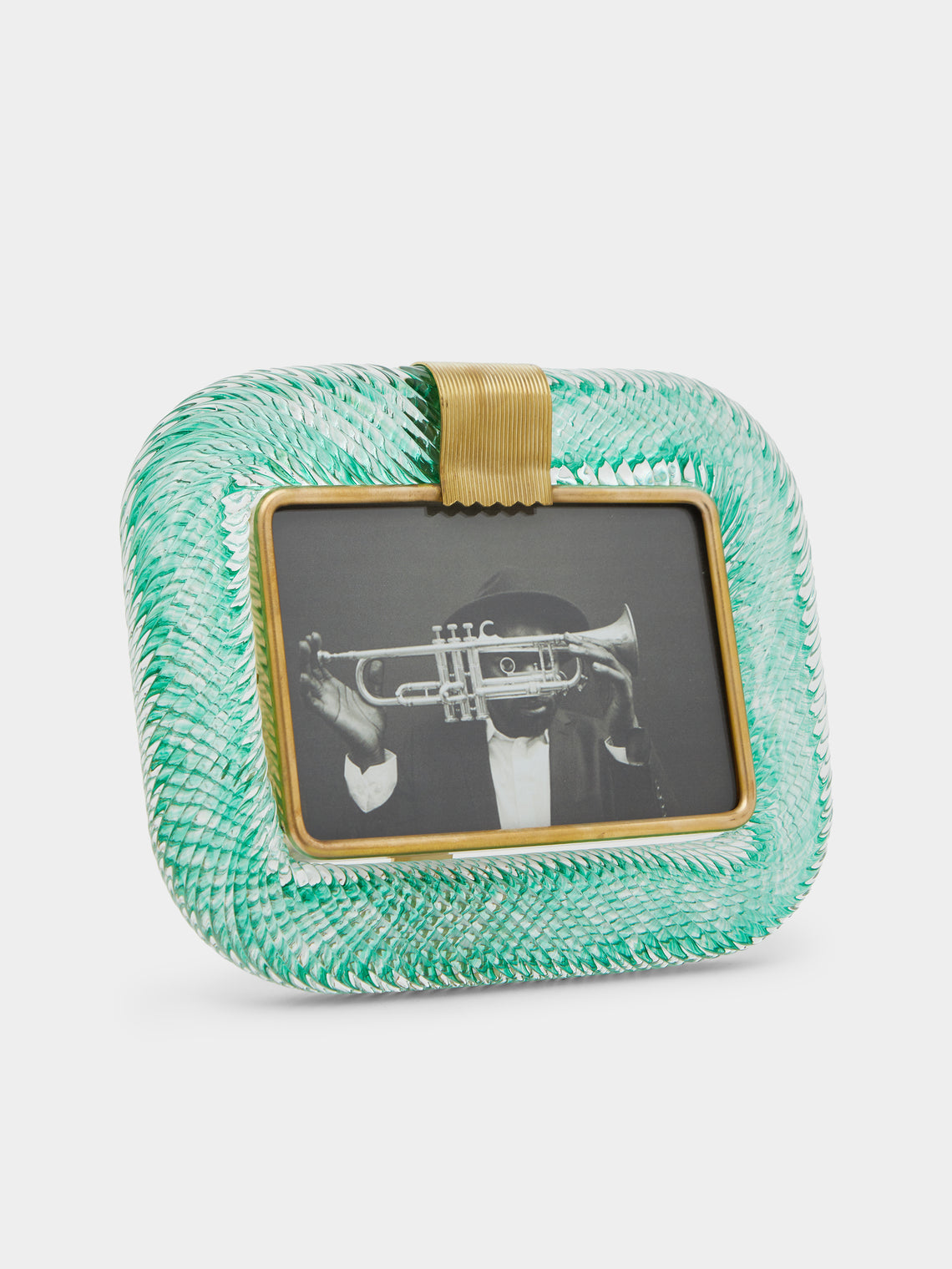 Antique and Vintage - Mid-Century Murano Glass Photo Frame -  - ABASK - 